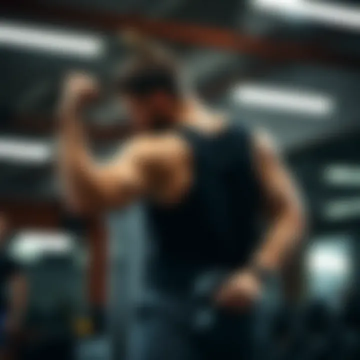 Triceps strengthening exercises in action