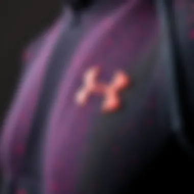 Close-up of Under Armour Bandit’s fabric and texture