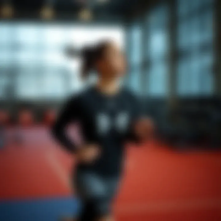 User enjoying a workout in Under Armour Bandit attire