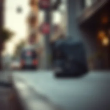 Vans bag in an urban setting reflecting versatility