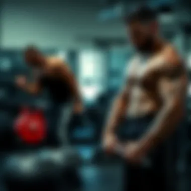 Varieties of supersets showcased in a gym environment