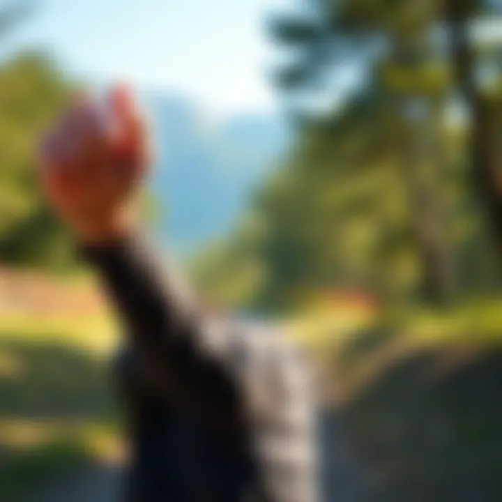 Embracing an Active Lifestyle for Health A person engaging in outdoor activities for improved health