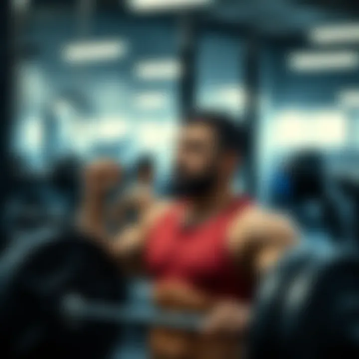 The Impact of Weightlifting on Calorie Expenditure Weightlifting session highlighting calorie burn