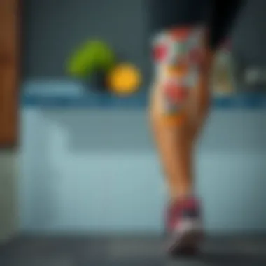 Nutritional chart for enhancing leg muscle recovery and growth